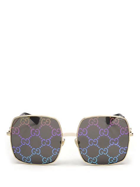 gucci holographic sunglasses.